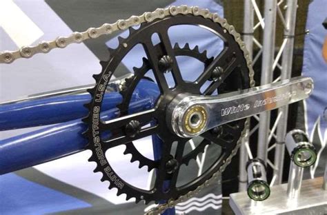 Bicycle crankset alloy single speed track fixed bike crank 170mm 46t black. 2016 Interbike: White Industries MR30 Cranks - The Perfect ...