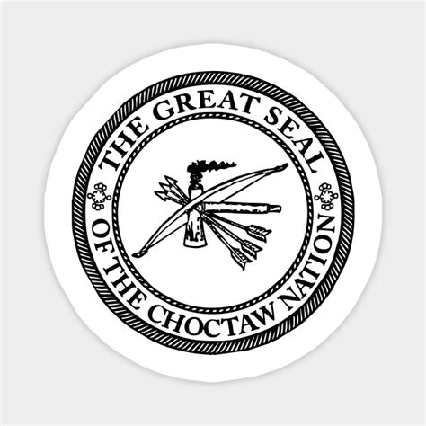 The Great Seal Of Choctaw Nation Of Oklahoma Choctaw Nation Of
