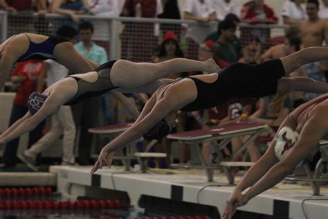 Varsity Swim Sweeps Competition At Districts County Line