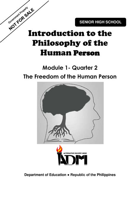 Intro Philo Q2 Mod1 The Freedom Of The Human Person Version 2 Senior