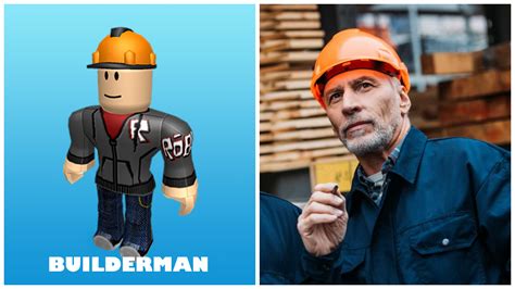 Roblox Builderman In Real Life Characters In Skins Models Heroes