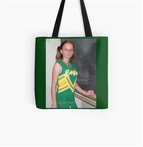Alyssa Hart Cheerleader T Shirt Get Your Today Tote Bag By Histria