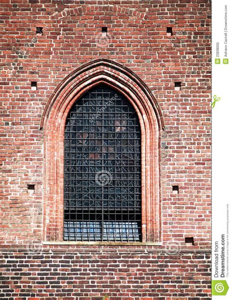 Medieval Window Architecture Details Royalty Free Stock