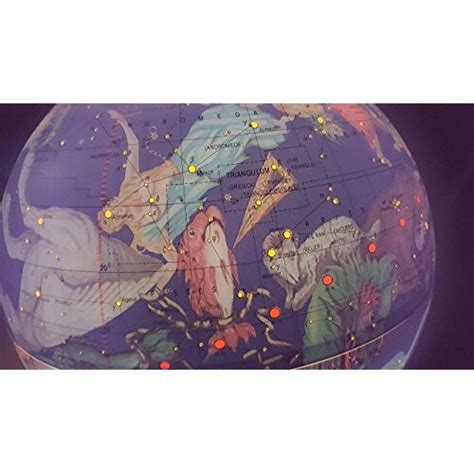 Replogle Constellation Illuminated Globe Dual Map Detailed Sky Map