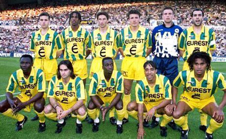 Suivez le football en france chez les pros de ligue 1 et ligue2 mais aussi du foot amateur en national et régional. FRITZ THE FLOOD: Fc Nantes Champions de France 1994 1995