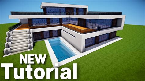 Minecraft How To Make A Modern Mansion Image To U