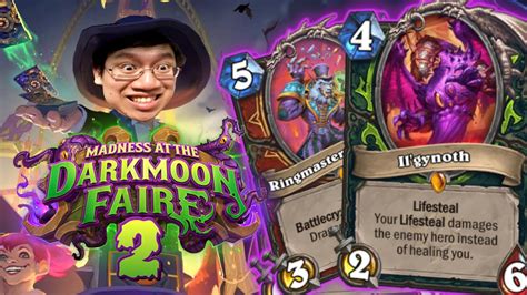 In world of warcraft, the darkmoon faire is a regular event that is full of festivity and cheer, but there are some dark secrets we're exclusively revealing one card from madness at the darkmoon faire. New DECK DEFINING Cards! Darkmoon Faire Review #2 ...