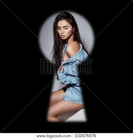 Man Spies On Naked Image Photo Free Trial Bigstock
