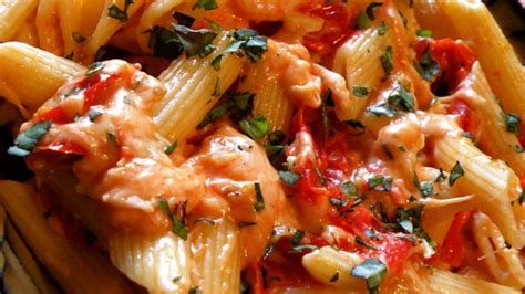 Tomato Basil Penne Pasta Recipe