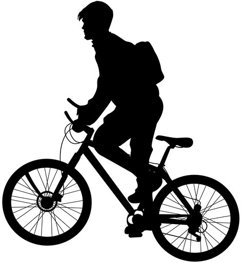Bicycle Clipart Silhouette 10 Free Cliparts Download Images On