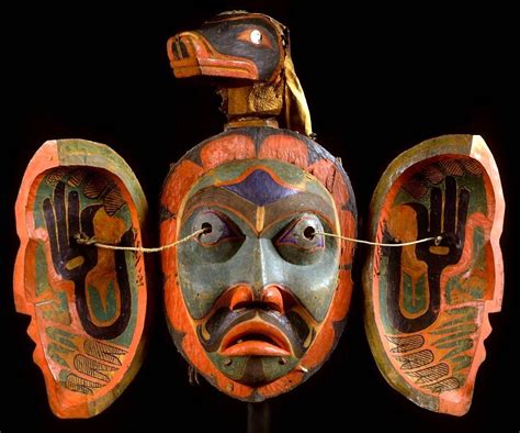 Northwest Coast Native American Transformational Mask In 2020 Native American Art Native