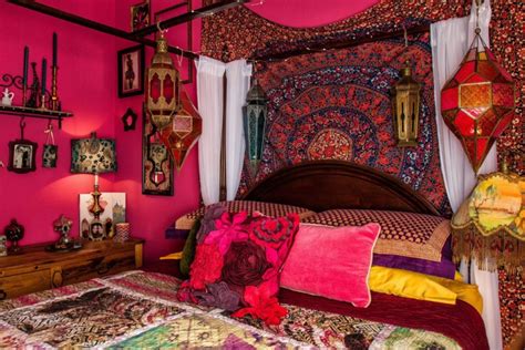 20 Bohemian Bedroom Designs Decorating Ideas Design