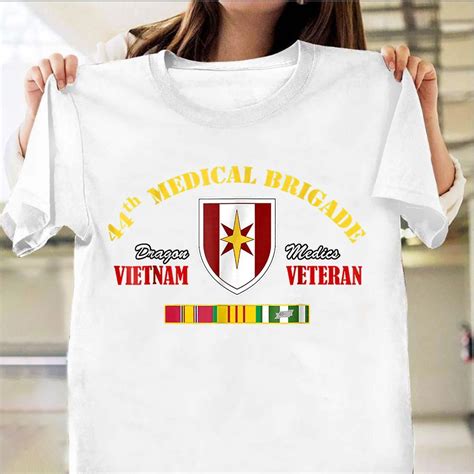 44th Medical Brigade Vietnam Veteran Shirt Dragon Medics Us Army T Shi