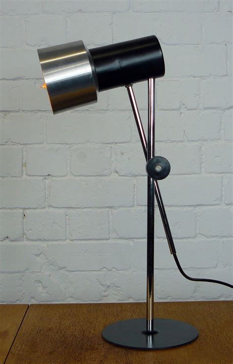 Led desk lamps should be stylish and modern. Stylish 1970s Steel and Chrome Adjustable Desk Lamp