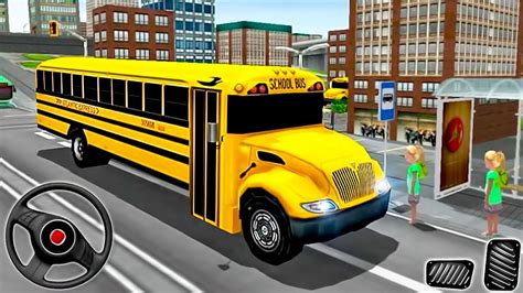 School Coach Bus Driver Transport Game3 Driving Simulator Gams