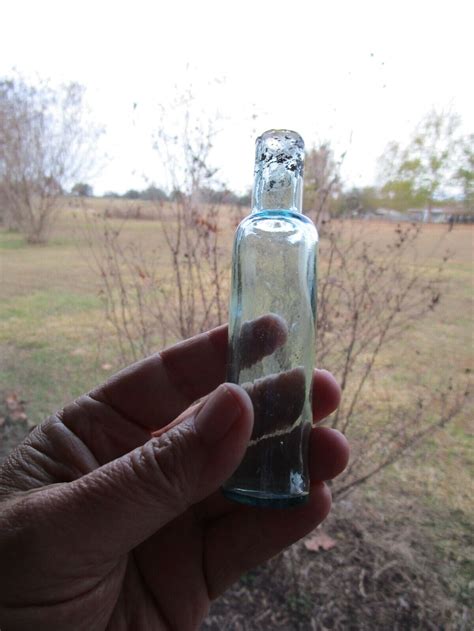 Antique Civil War Era Sheared Top Morphine Bottle Ebay