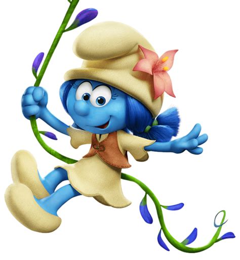 Lily Smurfs The Lost Village Transparent Png Image Smurfs Smurfs