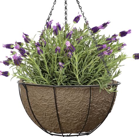 Cobraco 12 Inch Hanging Basket With Ecoliner Plb12 Amazonca Patio