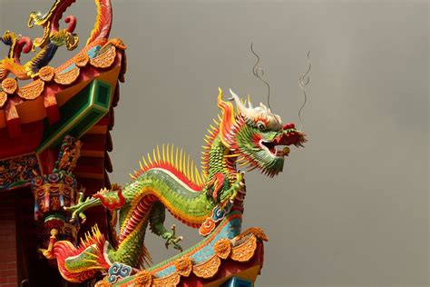 Buddhist Symbols Animals And Mythical Creatures Dragon Lion Etc