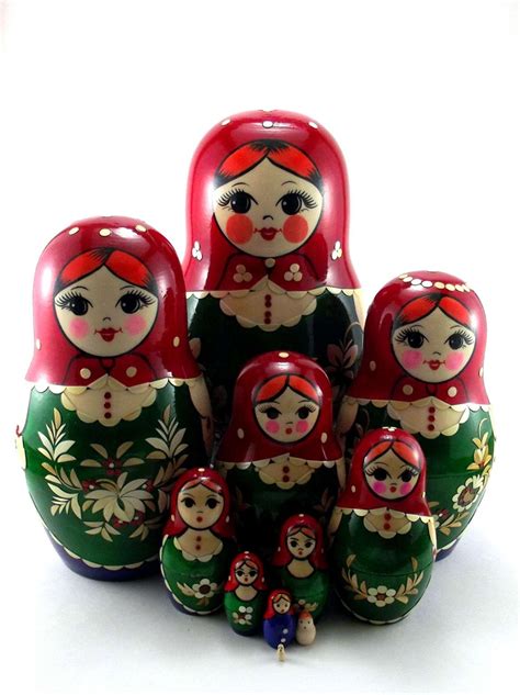 Nesting Dolls For Kids Russian Matryoshka Babushka Stacking Etsy