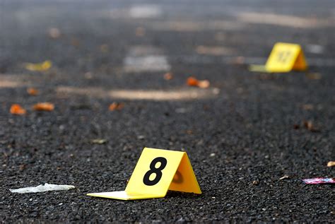 Norfolk And Suffolk Victim Care Police Evidence Markers On The Ground