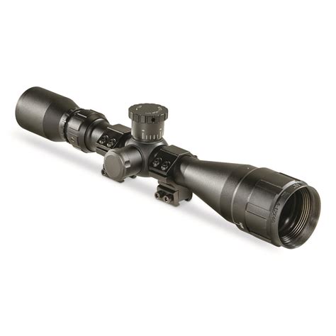 Bsa Sweet 22 4 12x40mm Standard Reticle Rifle Scope With 2 Pc