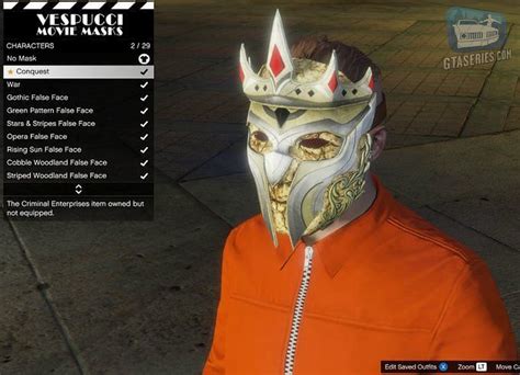 how to collect free masks in gta online this week