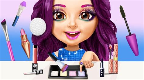 Fun Kids Care Games Sweet Baby Girl Princess Makeup Nail Beauty
