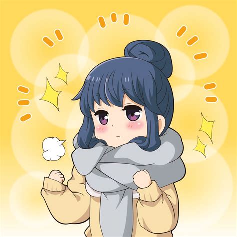 Determined Shimarin Yuru Camp Anime Aesthetic Anime Kawaii Anime