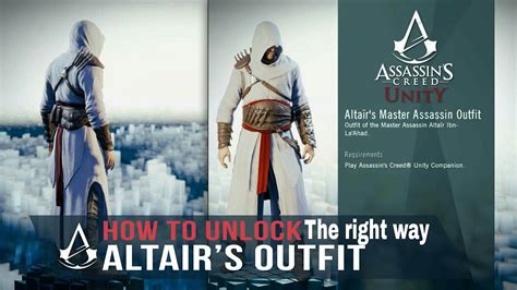 Assassin Creed Unity How To Get Altair Outfit The Right Way Youtube