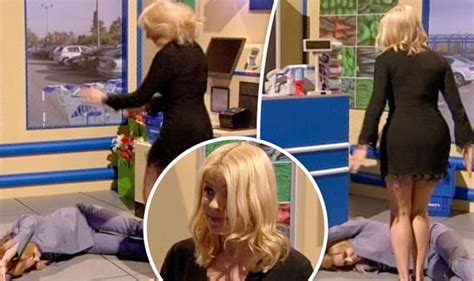 Holly Willoughby Almost Flashes Massive Bush As She Thrusts Towards Fearne Cotton Tv And Radio