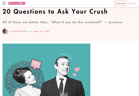 20 Questions Dating Telegraph