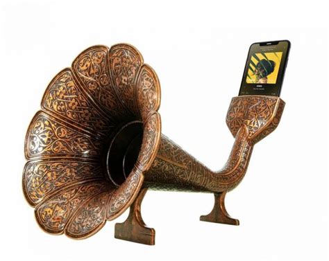 Buy Acoustic Gramophone Speaker Phone Dock For Sale Turkeyfamousfor