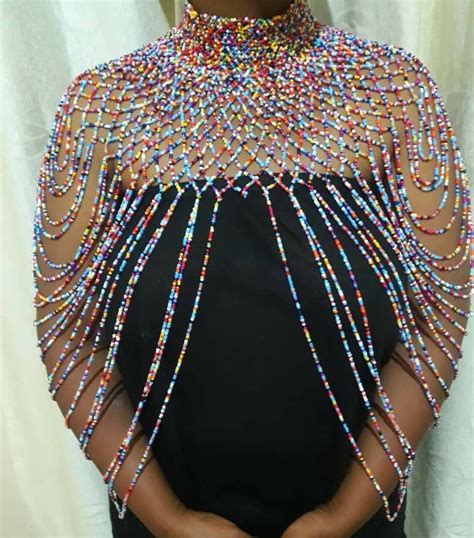 Mtoko Body Chain Necklace Maasai Jewelry Set African Jewelry African Handmade Jewelry Women