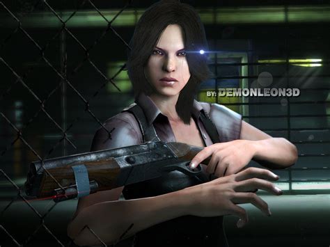Helena Harper By Demonleon3d On Deviantart Resident Evil Helena