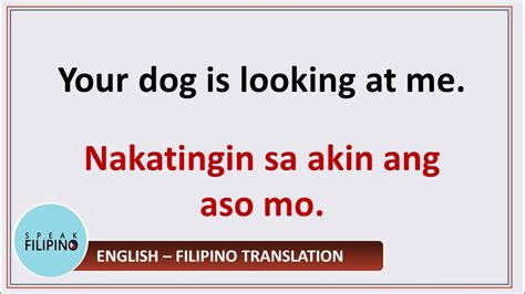 Short Filipino Phrases And Sentences Mo Youyour English Tagalog