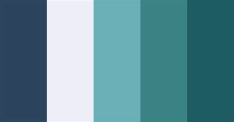 Blue Green Wave Color Scheme Image