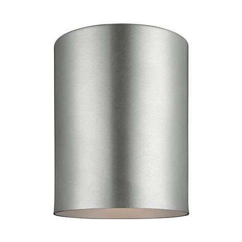 Save on brushed nickel outdoor lighting. Sea Gull Lighting Outdoor Painted Brushed Nickel 1-Light Outdoor Flush Mount-7813801EN-753 - The ...