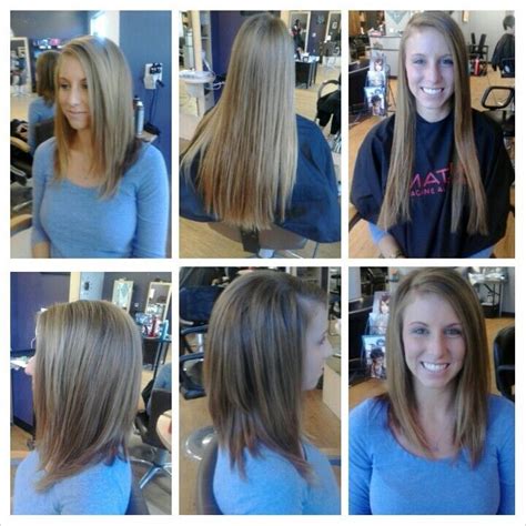 Long Inverted Bob With Layers Hair Brushes And Nail
