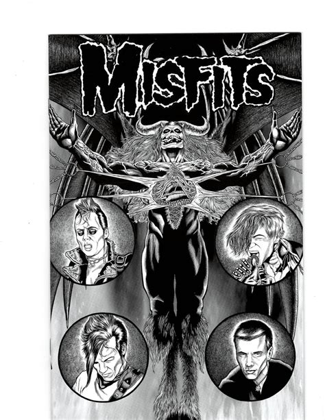 Misfits Comic Book Atomic Art And Music