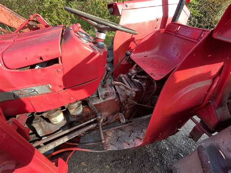 Massey Ferguson Mf 135 Tractor With Loader Ebay