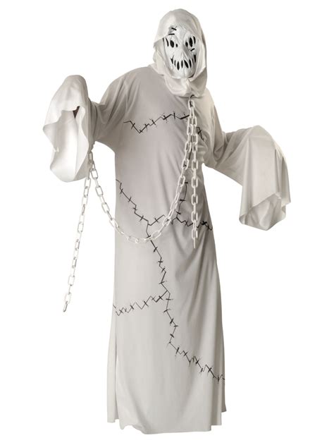 Cool Ghoul Ghost Demon Monster Halloween Horror Adult Mens Costume Std
