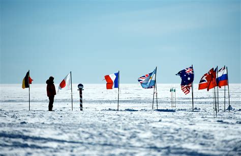 Ceremonial South Pole Antarctic Logistics And Expeditions
