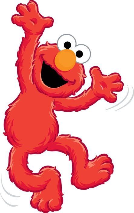 Funny Elmo As A Cartoon Character Free Image Download