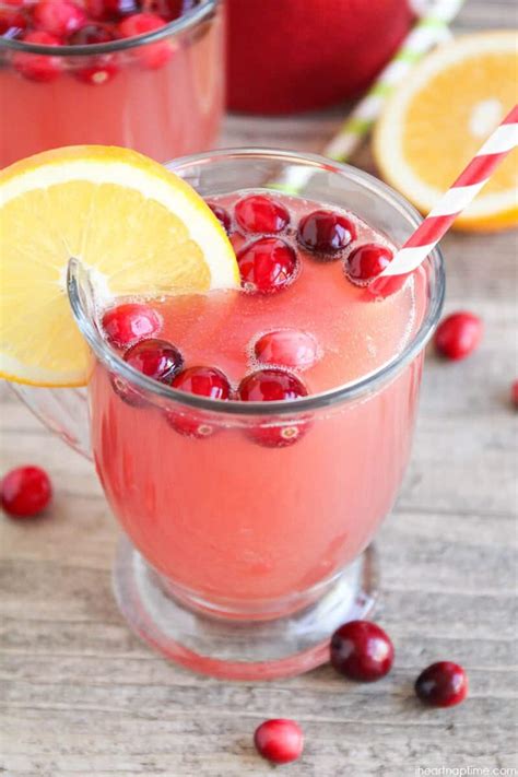 Simple Holiday Punch Recipe I Heart Nap Time