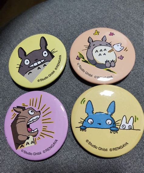 Studio Ghibli Badges Hobbies And Toys Memorabilia And Collectibles J Pop