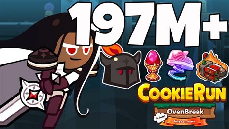 Crob Dark Choco Trial 197m Cookie Run Ovenbreak Youtube