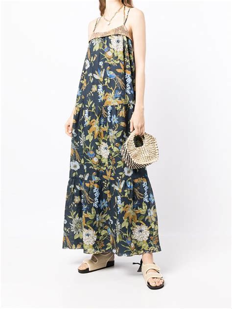 Buy Sir The Label Diana Floral Print Dress Multicolour At Off Editorialist