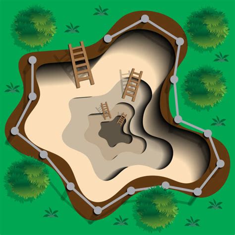 Sand Sinkhole Illustrations Royalty Free Vector Graphics And Clip Art