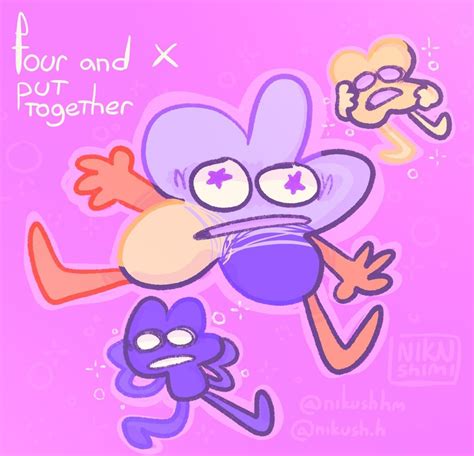 Bfb Four And X Anime Eye Drawing Ship Art Dream Art